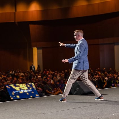 On stage presentation photography | David Meade
