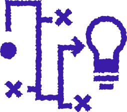 Problem solving icon